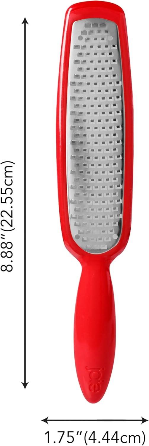 image:imageJoie Hand Grater Compact Shredder with Ergonomic Handle Ideal for Cheese and Vegetables Stainless Steel Great Gift for Home Chefs Colors May VaryNarrow Handheld Grater