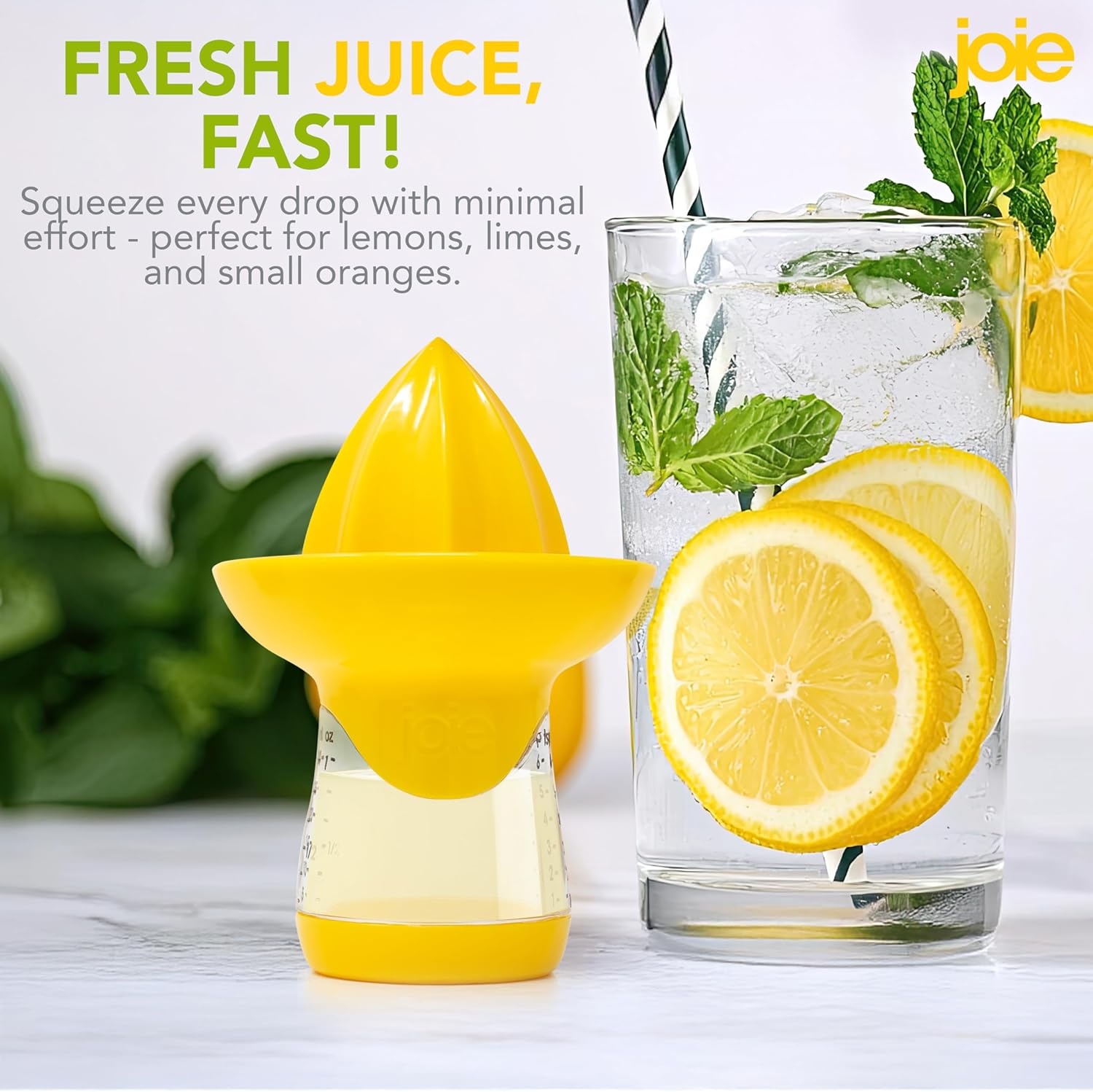 image:imageJoie Kitchen Gadgets Joie Squeeze and Pour Juicer Reamer 10tsp YellowLemon Juicer