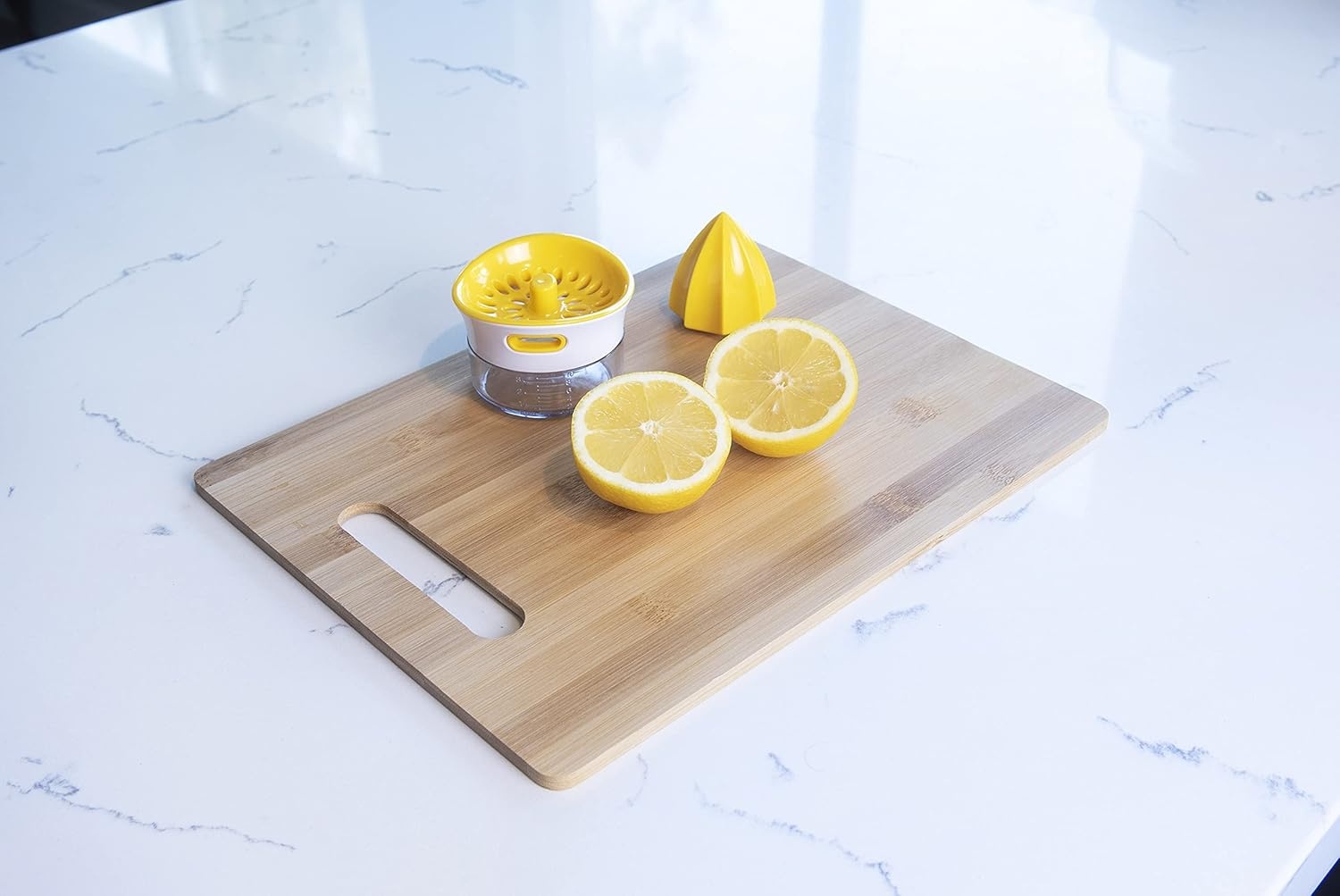 image:imageJoie Kitchen Gadgets Joie Squeeze and Pour Juicer Reamer 10tsp YellowLemon Squeeze Pour