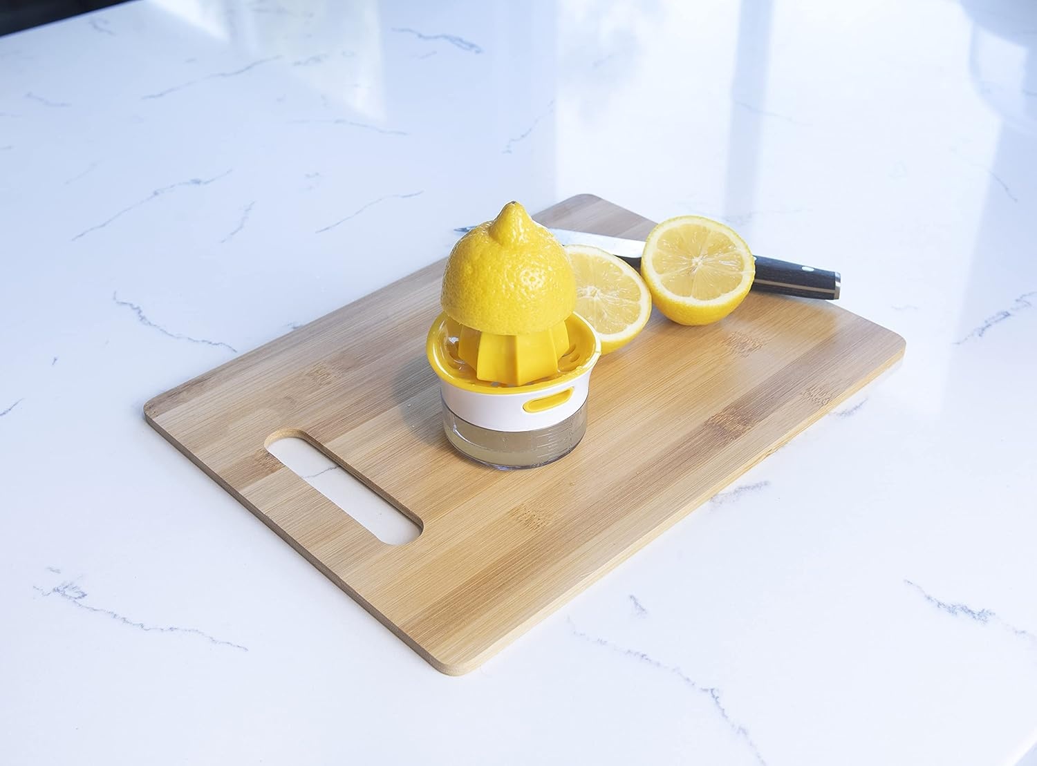 image:imageJoie Kitchen Gadgets Joie Squeeze and Pour Juicer Reamer 10tsp YellowLemon Squeeze Pour