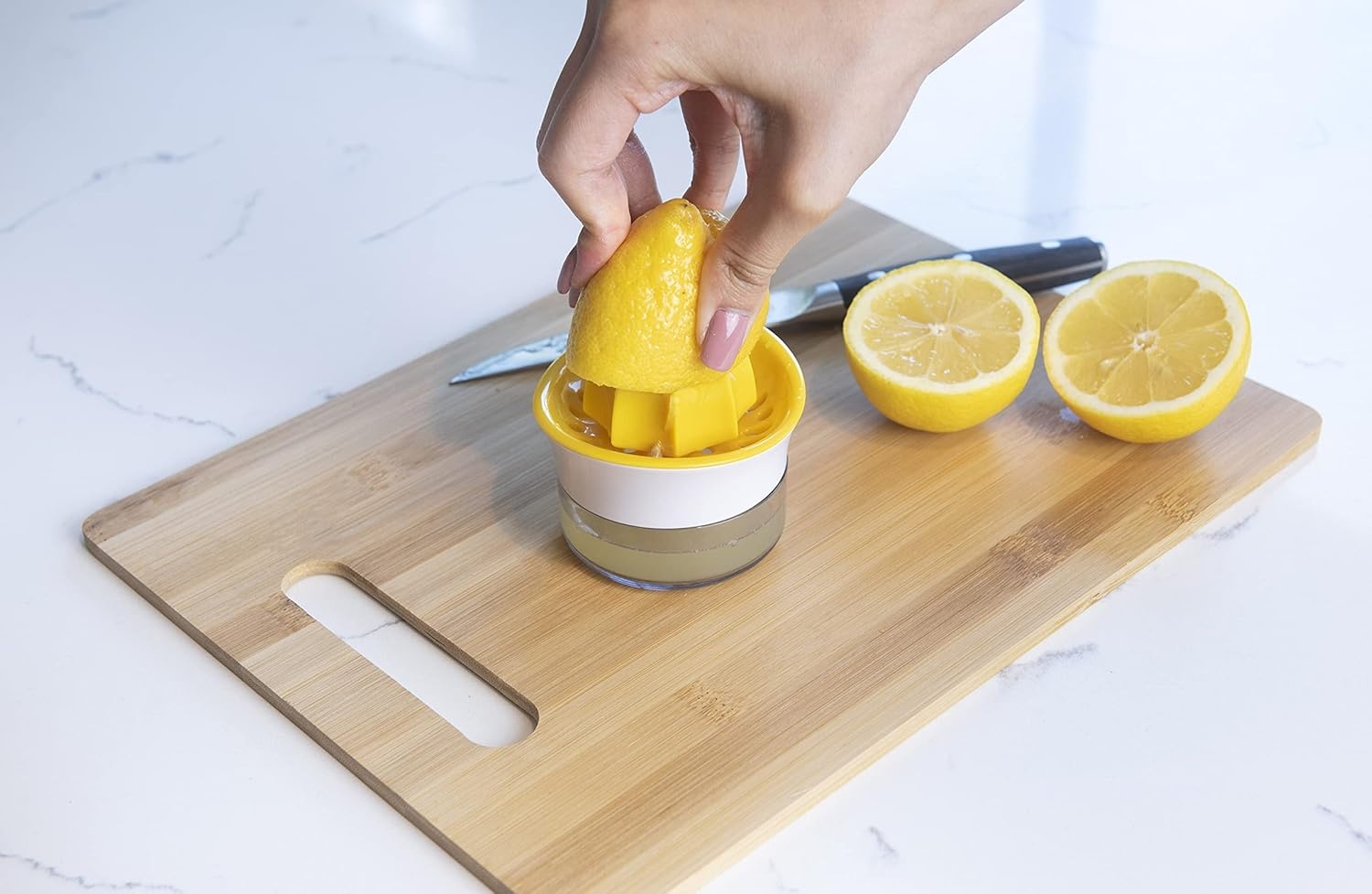 image:imageJoie Kitchen Gadgets Joie Squeeze and Pour Juicer Reamer 10tsp YellowLemon Squeeze Pour