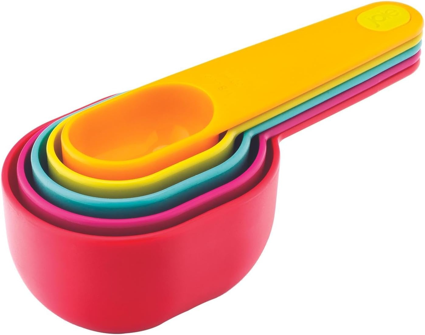 image:imageJoie Measuring Spoons Assorted Colors Imperial and Metric Measurements 5Piece SetMeasuring Cups