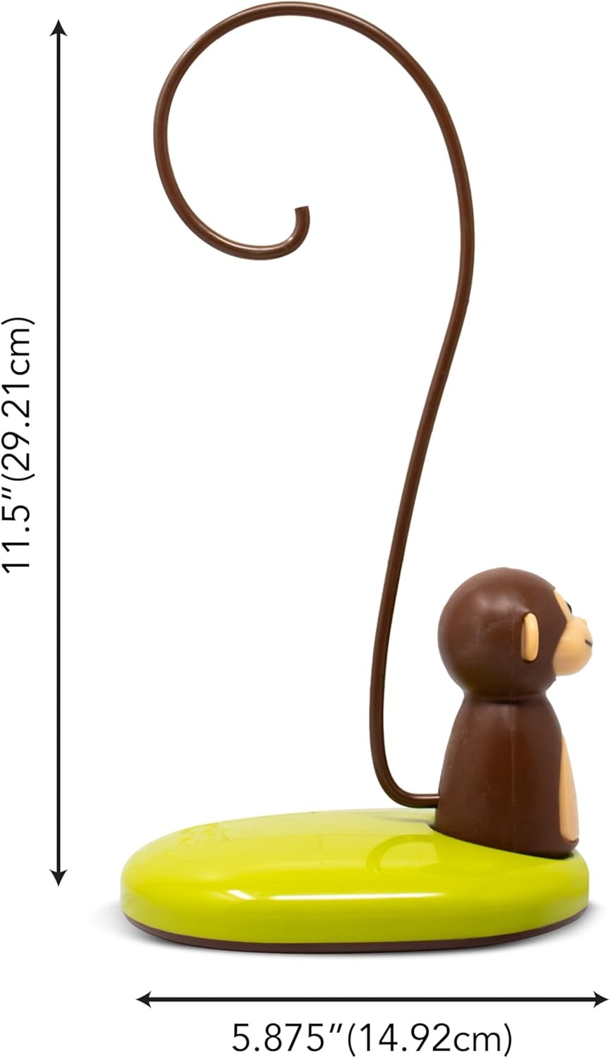 image:imageJoie Monkey Banana Tree Holder Countertop Fruit Hanger with Secure Hook Bananas Ripen Evenly and Last Longer Cute Kitchen GadgetMonkey Banana Tree