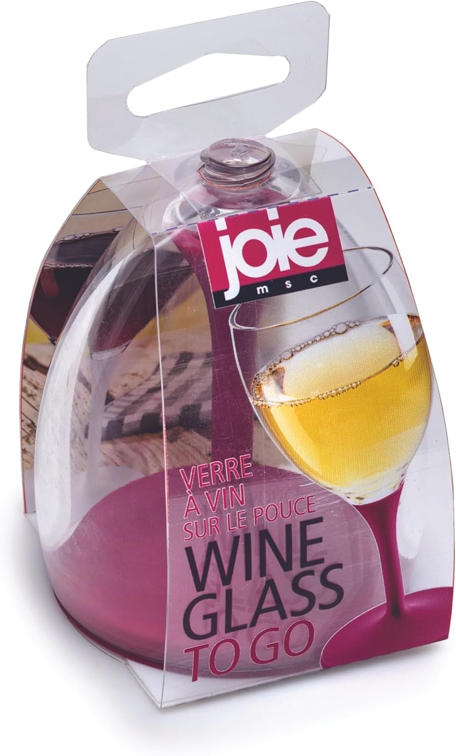 image:imageJoie Wine Glass To Go Portable Wine Glass Detachable Stem BPAfree135 Ounces