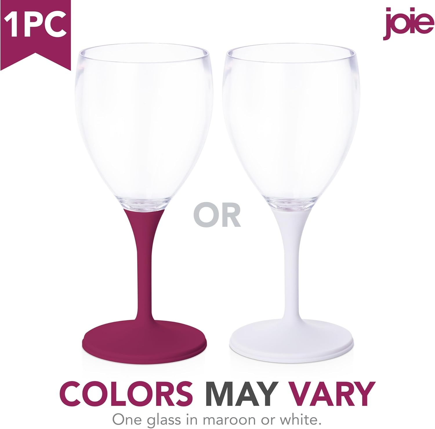 image:imageJoie Wine Glass To Go Portable Wine Glass Detachable Stem BPAfree135 Ounces