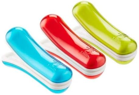 image:imageMSC International 26569 Joie Bag Clips Assorted Colors Rainbow MulticolorRegular Bag Clips