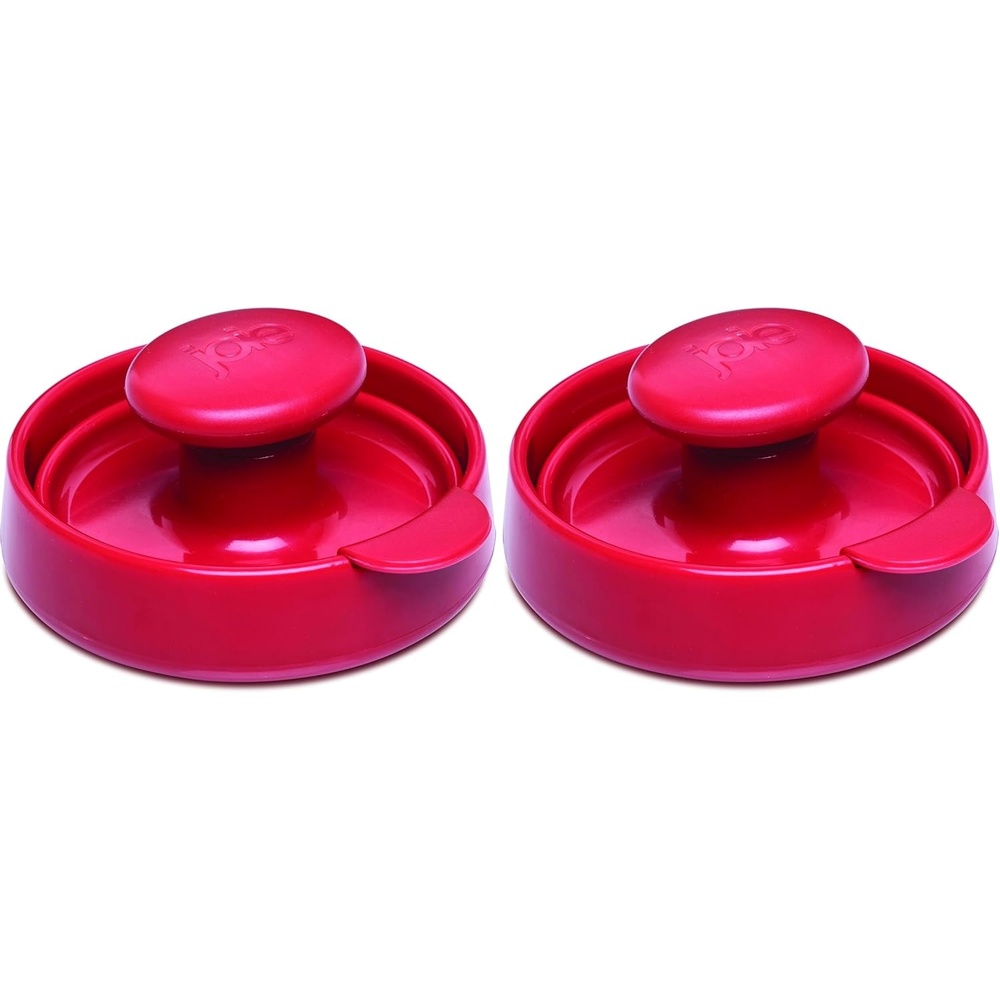 image:imageJoie Burger Press and Patty Maker LFGB Approved and BPA Free One Size RedOne Size Pack of 2