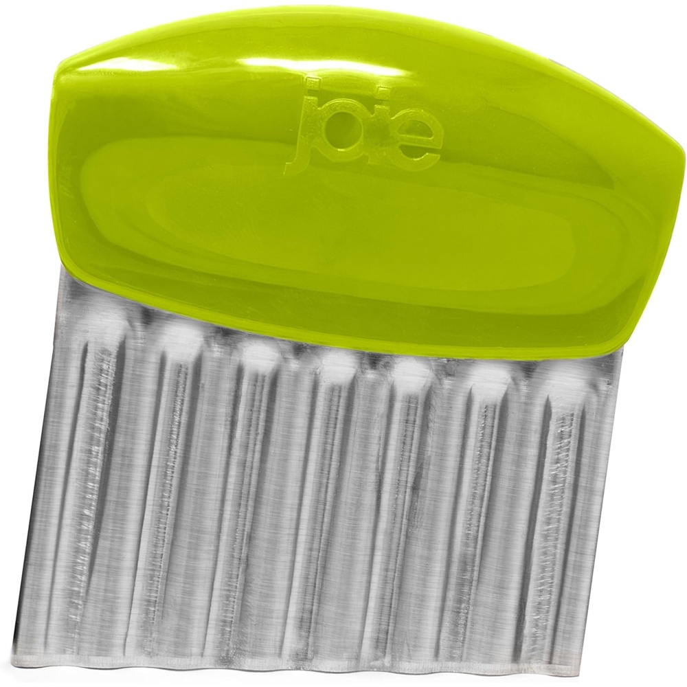 image:imageJoie Crinkle Cutter Kitchen Knife for Vegetables Stainless Steel Blade Colors May Vary 1 CountV1