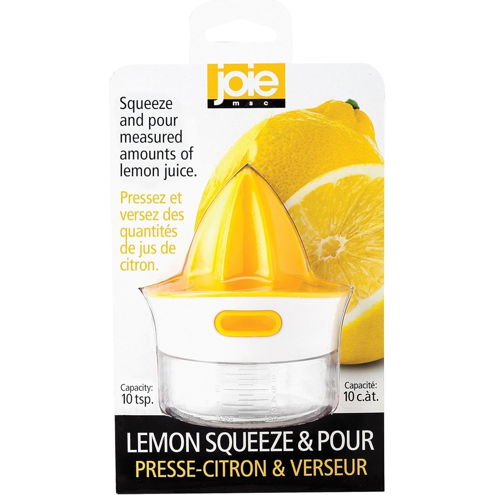 image:imageJoie Kitchen Gadgets Joie Squeeze and Pour Juicer Reamer 10tsp YellowLemon Squeeze Pour