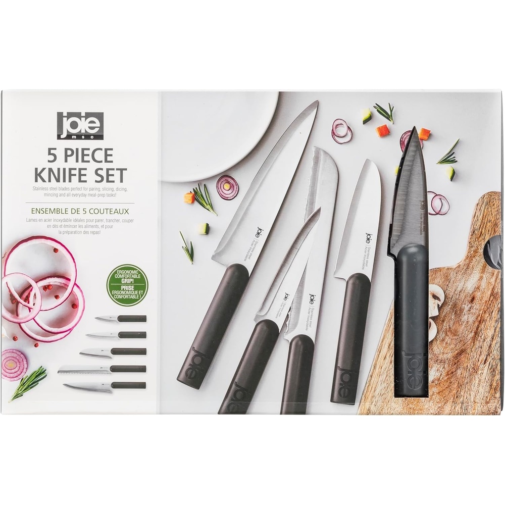 image:imageJoie Knife Gift Set Stainless Steel 5 Piece SetMetal