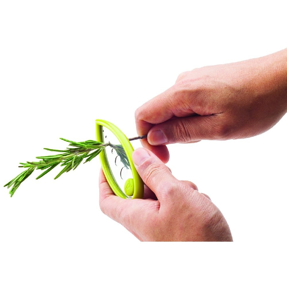 image:imageJoie Leaf Herb Stripper Quickly Removes Leaves from Stems Six Holes of Varying Sizes Stainless Steel Durable Tool BPAFree TimeSaving Kitchen Gadget Dishwasher Safe