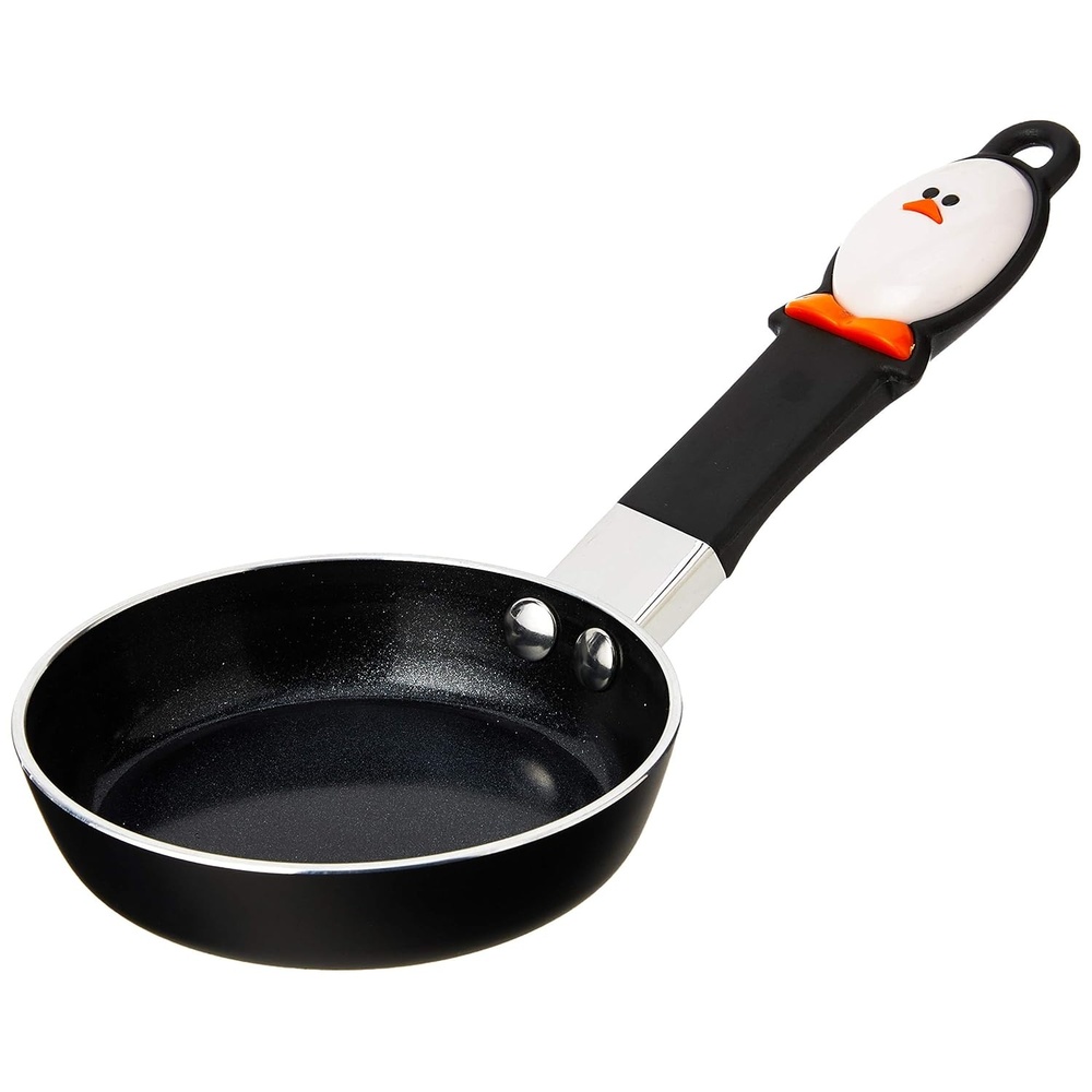 image:imageJoie Mini Egg Frying Pan Small Nonstick Skillet HeatResistant Handle Perfect Breakfast for One Ideal for Egg Sandwiches and Pancakes 45 Inch BPAFree PFOAFree