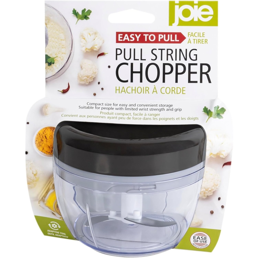 image:imageJoie Pull String Chopper Stainless Steel Black 1 CountPull String Chopper