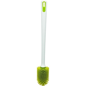 image:imageJoie Bottle Brush Silicone Scrubber with Long Handle Ideal for Cleaning Water Bottles Baby Bottles and Glasses Gentle NonScratch Bristles Handy Kitchen Gadget Colors May Vary