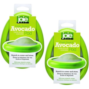image:imageJoie Food Saver Set Avocado Tomato Onion and Lemon Stretch Pods Silicone One Size 4 CountAvocado Stretch Pod  2 Count