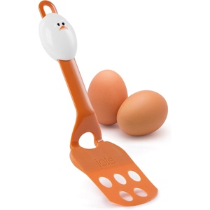 image:imageJoie Lil Flip Egg Spatula Slotted and Compact Turner MultiUse Flipper for Any Food From Burgers to Pancakes Durable Nylon Heat Resistant Up to 400 Degrees