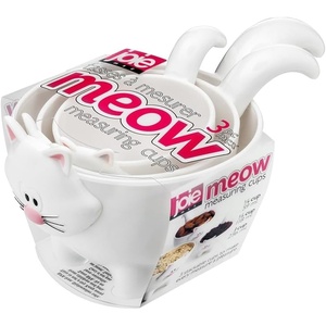 image:imageJoie Meow Cat Stackable Kitchen Measuring Cups Set Colors May VarySingle