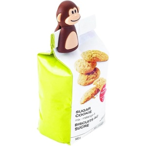 image:imageMSC International 77729 Joie Monkey Bag Clips Set of 2 275 175 x 15Inches BSG BrownMonkey Bag Clips
