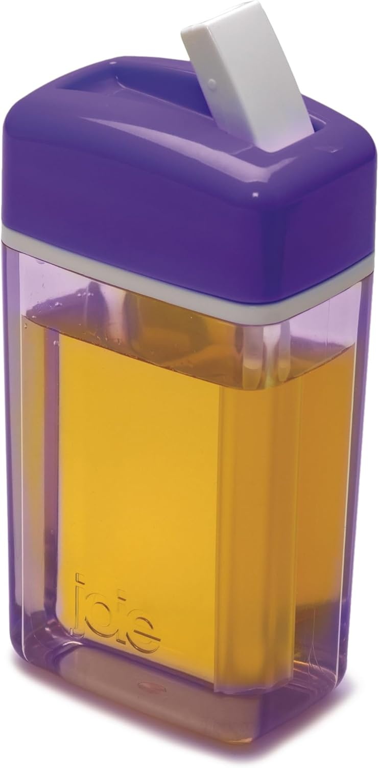 image:imageJoie Juice on the Go 625 Ounce Reusable Drink Box with BuiltIn Flip Straw LeakProof Ideal OntheGo Container for Kids School and Work Lunch Bags BPAFree Dishwasher Safe Colors May Vary