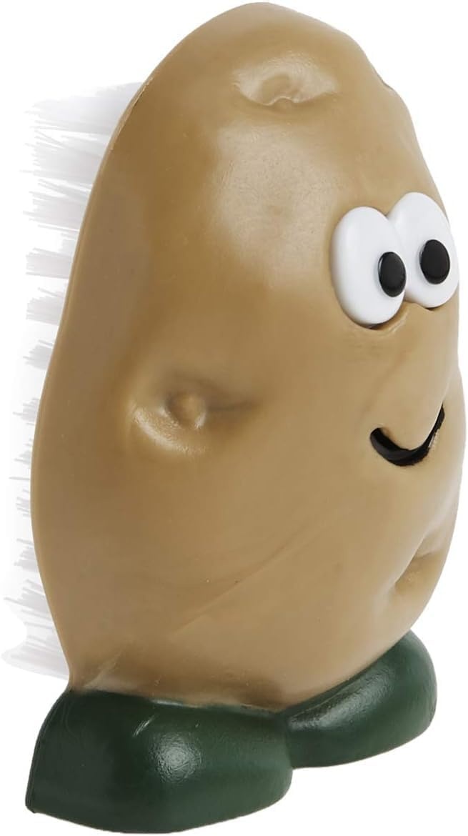 image:imageJoie Spud Dude Potato Brush Vegetable and Fruit Scrubber Produce Cleaner Cute Kitchen Gadget Dishwasher SafePotato
